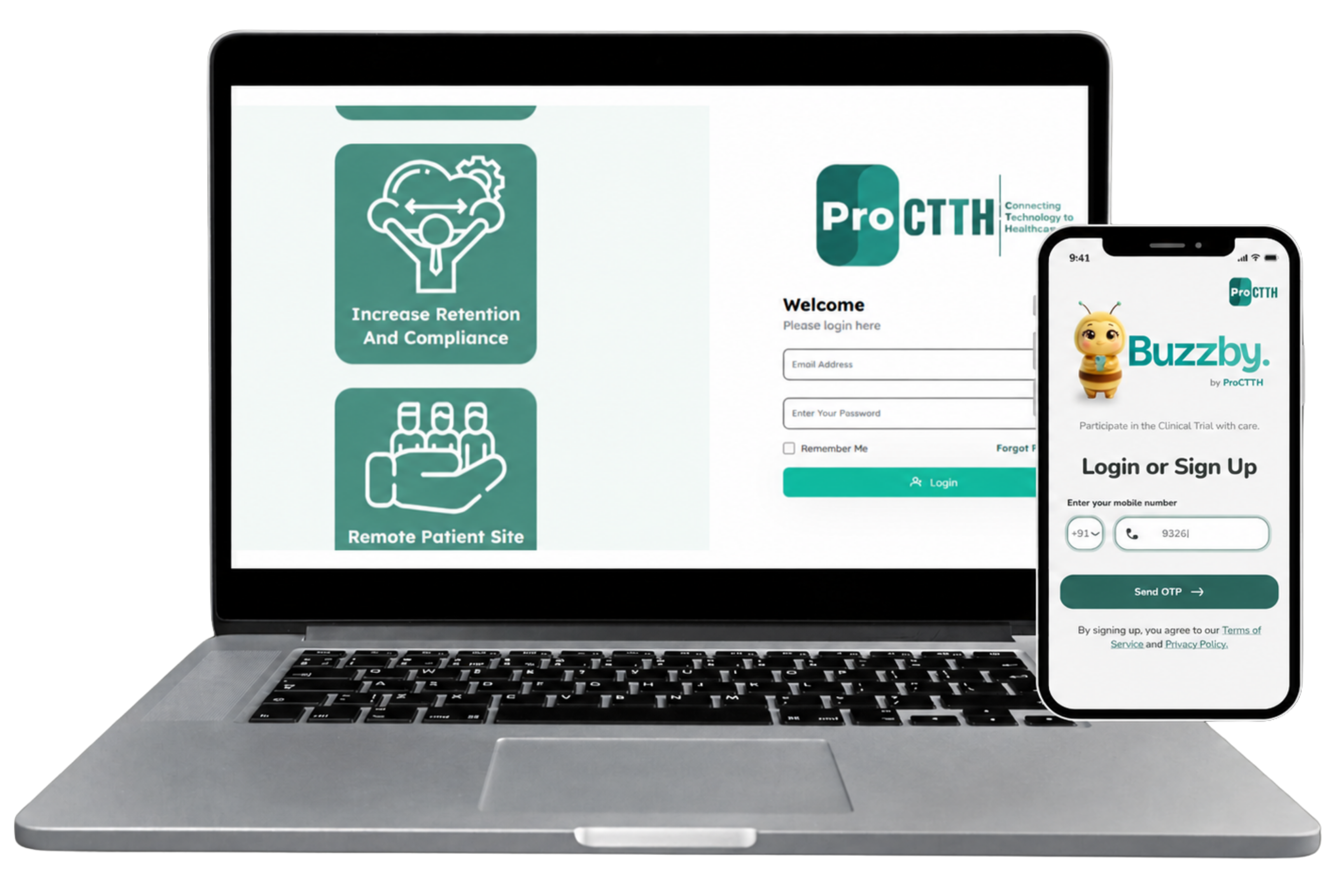 ProCTTH healthcare platform